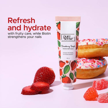 PureSense Strawberry Slush Hand and Nail Cream 30ml